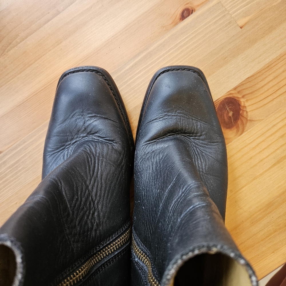 Sutro Clay Leather Ankle Boots Women’s Size 7.5 - Picture 9 of 16